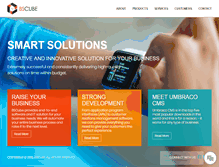 Tablet Screenshot of blackstonecube.com